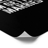 Bier Me Ik Ga Trouwen Bruidegom Bruidsjonkers Funn Poster (Hoek)