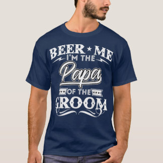 Bier me is het papier van de bruindrinkerbier. t-shirt