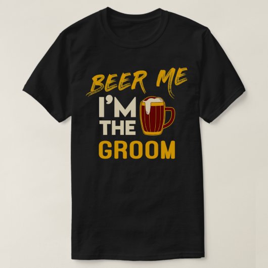 Bier Me Ix27m De Bruidegom 5 T-shirt (Design voorkant)