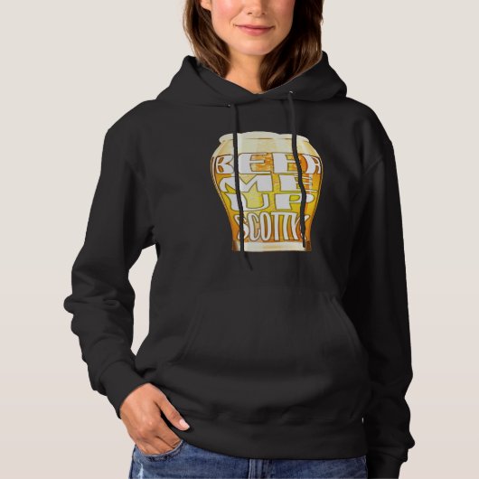 Bier Me Op Scotty Hoodie (Voorkant)