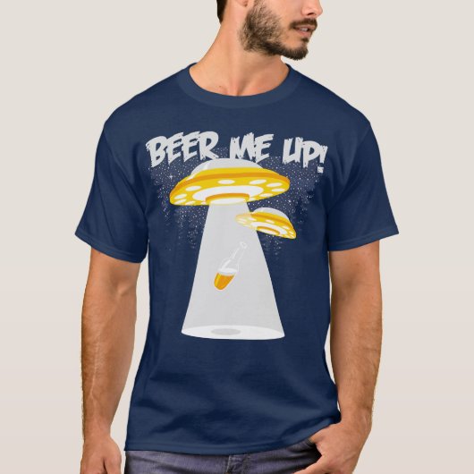 Bier me op! t-shirt (Voorkant)