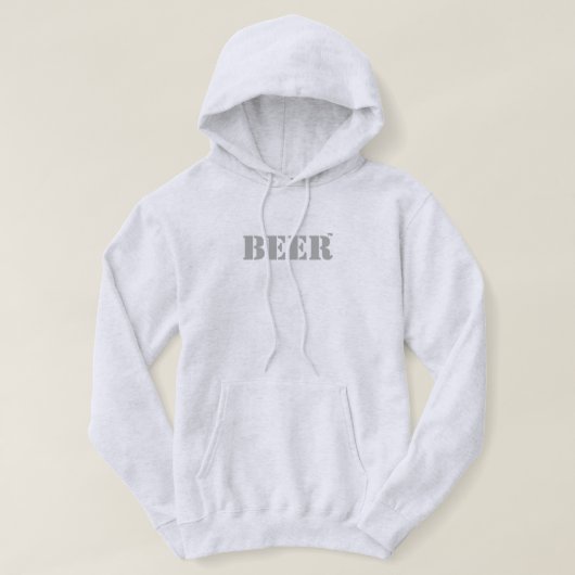 Bier Merk Hoodie (Design voorkant)