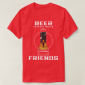 Bier met druk t-shirt (Design voorkant)