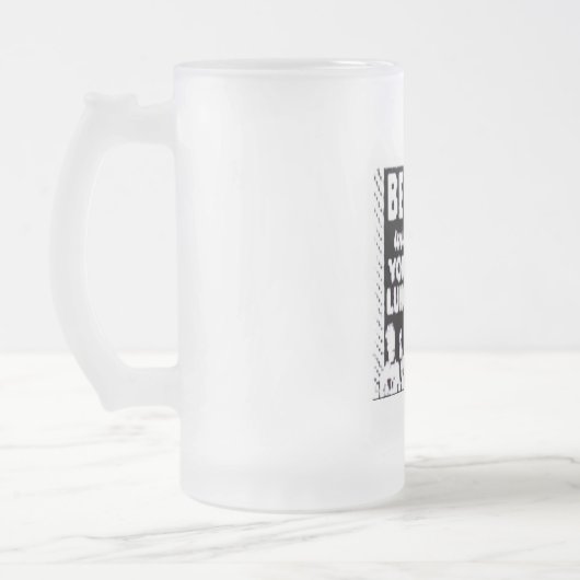 Bier met je slunch matglas bierpul (Links)