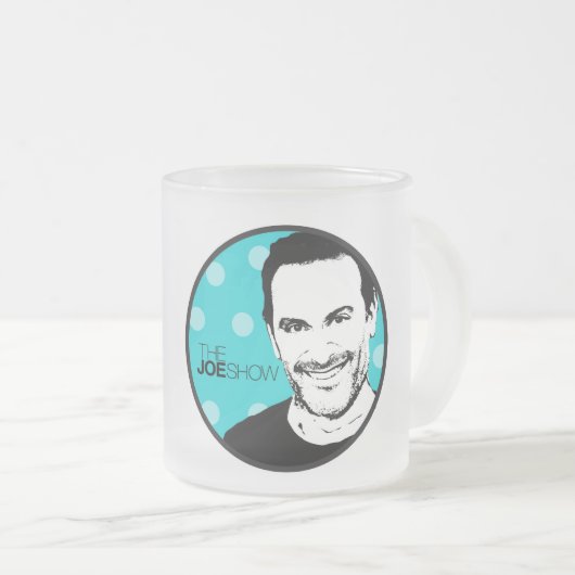 Bier met Joe! Matglas Koffiemok (Voorkant rechts)