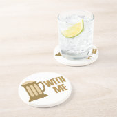 Bier met mij onderzetter (Zijkant)