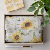 Bier met zonnebloempitten Waterverf Hout Ontvlecht Tissuepapier (Geschenk)