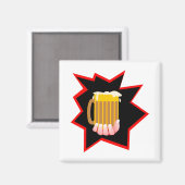 Bier Mok Burst Magneet (Voorkant / Achterkant)