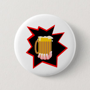 Bier Mok Burst Ronde Button 5,7 Cm