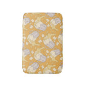 Bier Mok Cartoon:  naadloos. Badmat (Voorkant Verticaal)