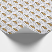 Bier Mok Drink bieren Print Oktoberfest Pub Cadeaupapier (Hoek)