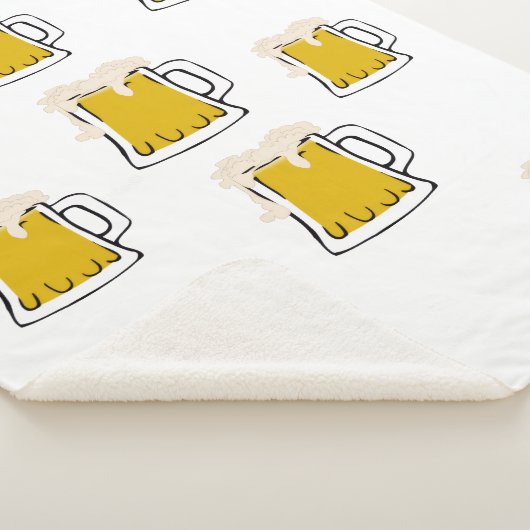 Bier Mok Fleece Deken (3/4)