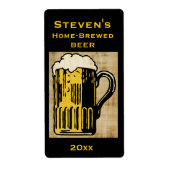 Bier Mok Homelabel Etiket (Voorkant)