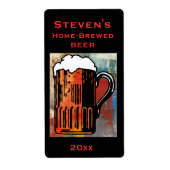 Bier Mok Homelabel Etiket (Voorkant)