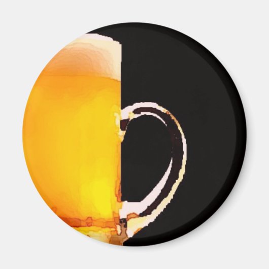 Bier Mok Magnet (Voorkant)