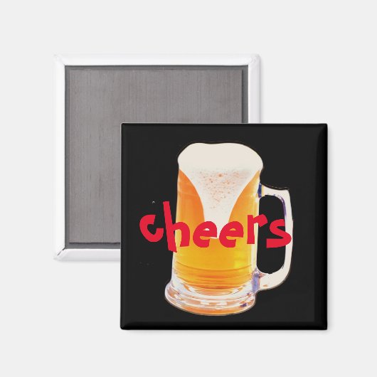 Bier Mok Magnet (Voorkant / Achterkant)