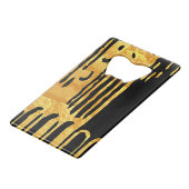 Bier Mok Ontwerpflesopening Creditkaart Flessenopener (Achterkant Gekanteld)