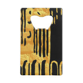 Bier Mok Ontwerpflesopening Creditkaart Flessenopener (Achterkant)