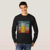 Bier mok sigaret roken drink alcoholbar pu t-shirt (Voorkant volledig)