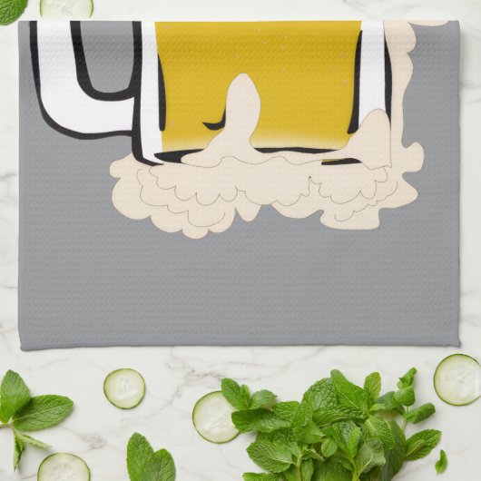 Bier Mok theedoek (Gevouwen)