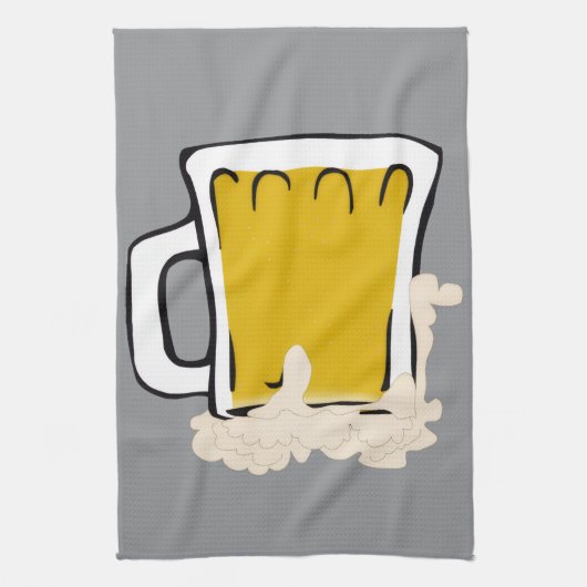 Bier Mok theedoek (Verticaal)