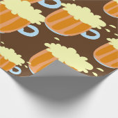 Bier mok vol bier Print Cadeaupapier (Hoek)