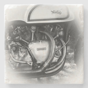 Bier Motorfiets Coaster 6 Stenen Onderzetter