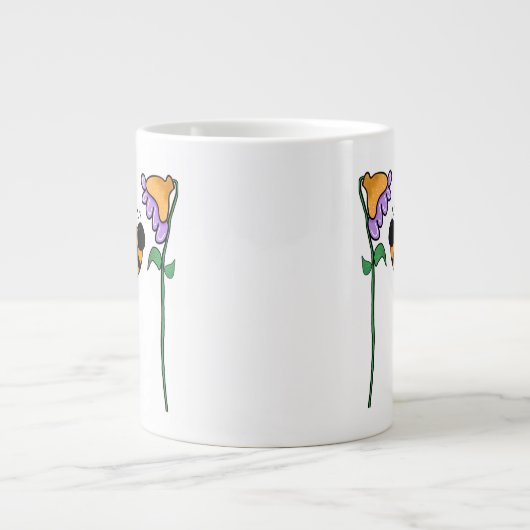 Bier N Ventilator met trommel Grote Koffiekop (Voorkant)