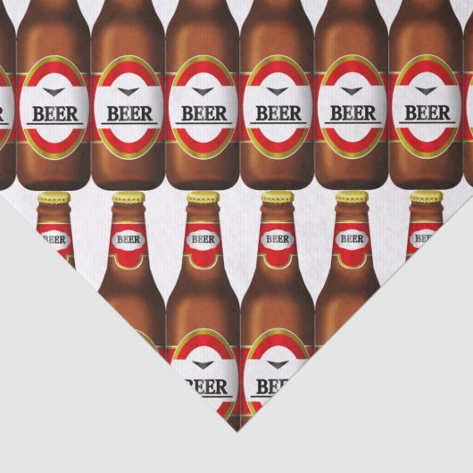 Bier nieuwe jaren oud tissuepapier (Detail)