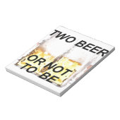bier notitieblok (Linkerzijde)