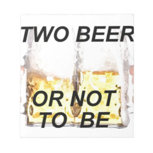 bier notitieblok