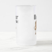 Bier nut Tekst van glas Mok (Center)