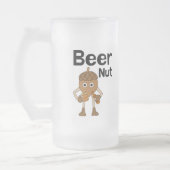 Bier nut Tekst van glas Mok (Links)