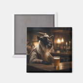 Bier oclock geit, magneet (Voorkant / Achterkant)