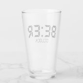 Bier O'Clock Octoberfest Glas (Achterkant)