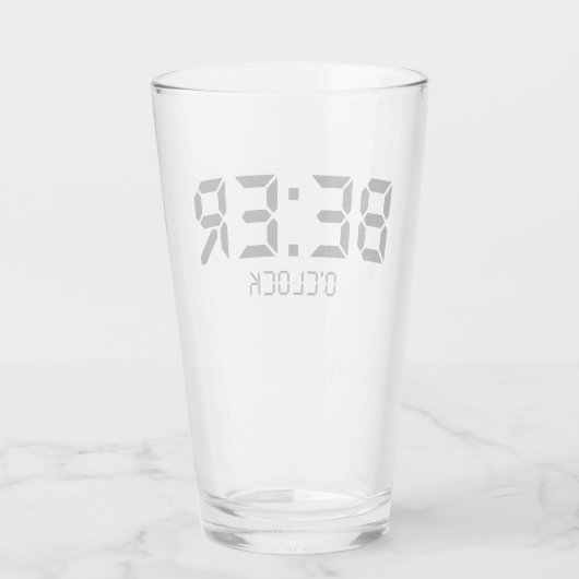 Bier O'Clock Octoberfest Glas (Achterkant)