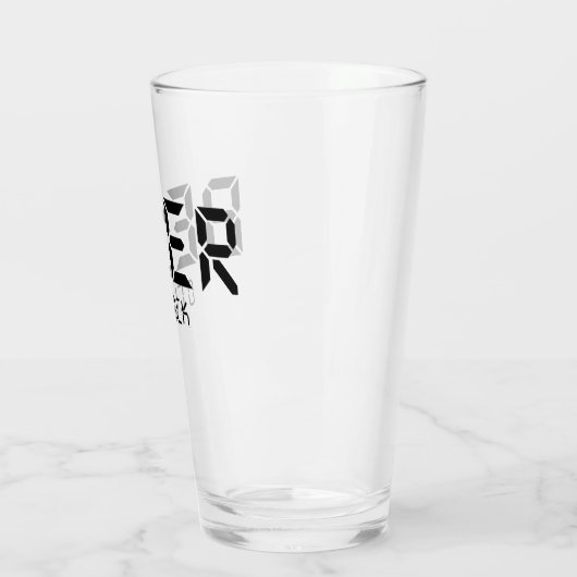 Bier O'Clock Octoberfest Glas (Links)