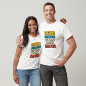Bier omdat je geen Bacon Tshirt kunt Drinken (Unisex)