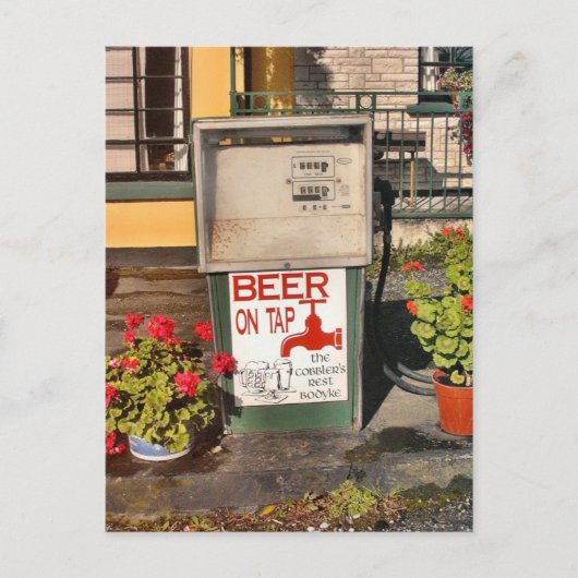 Bier op het Briefkaart van de Kop (Voorkant)