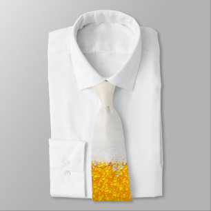Bier op krap Alcohol Bubble Drinker Necktie Design Stropdas