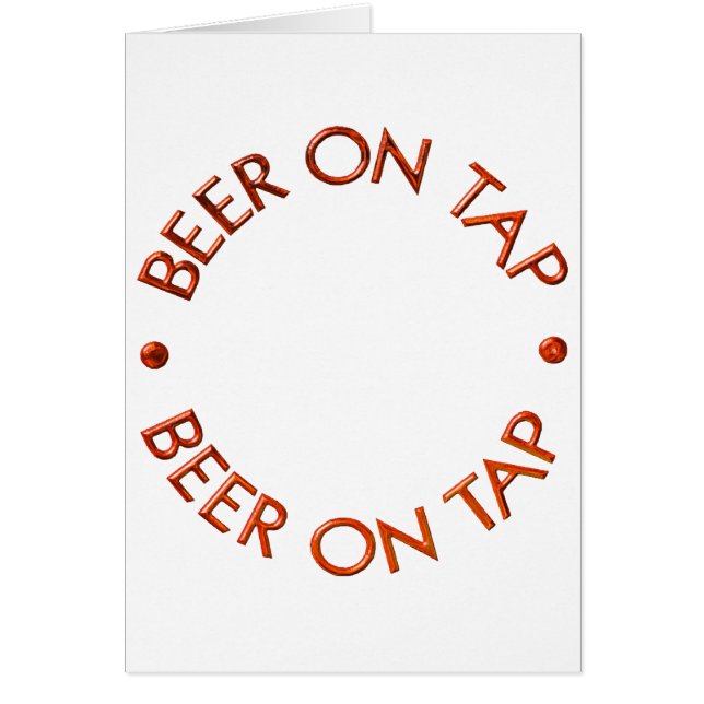 Bier op Logo (Voorkant)