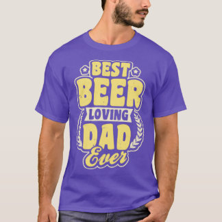 Bier Papa Shirt Beste bier van pap Gift