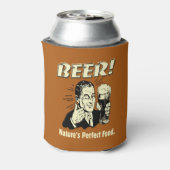 bier: Perfect food van Natuur Blikjeskoeler (Blikje Achterkant)