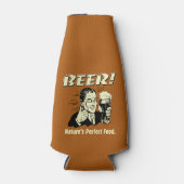 bier: Perfect food van Natuur Flesjeskoeler (Voorkant)