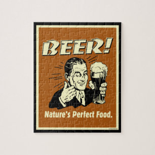 bier: Perfect food van Natuur Legpuzzel