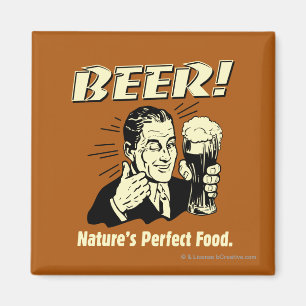 bier: Perfect food van Natuur Magneet