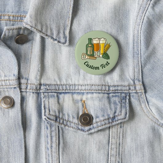 Bier-pictogrammen Button (In situ)