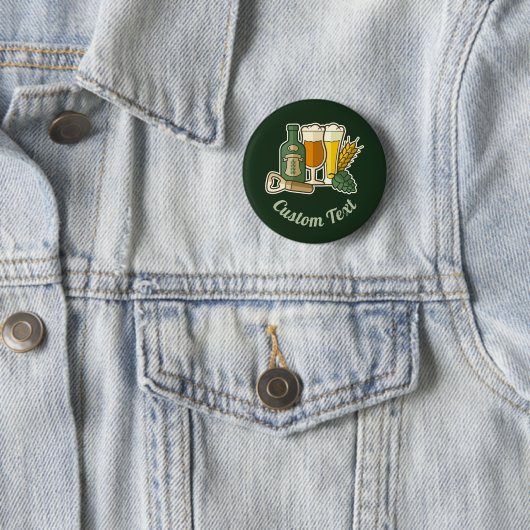 Bier-pictogrammen Button (In situ)