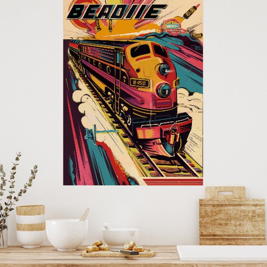  Bier Poster - Reclame van de Brouwerij Retro (Keuken)