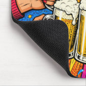 Bier Proost Pop Art Muismat (Hoek)